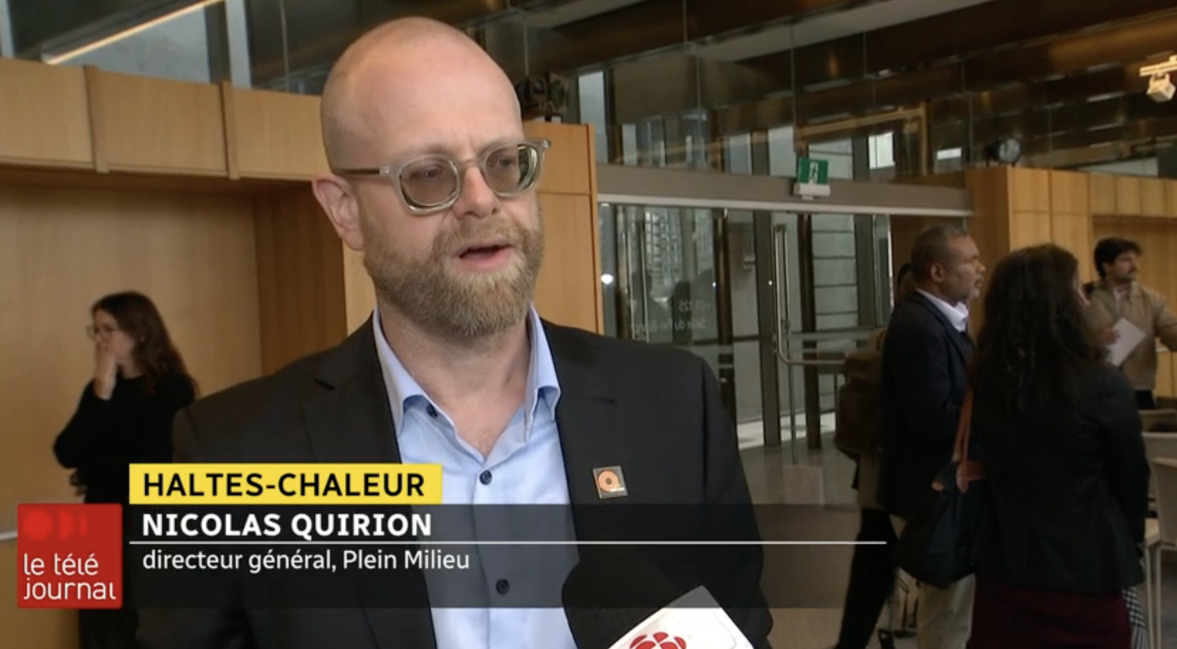 Plan chaleur à Montréal - Téléjournal de Radio-Canada